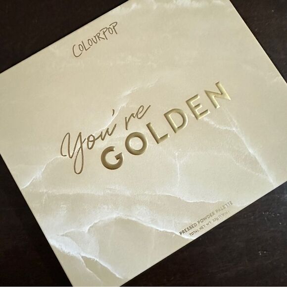 ColourPop You’re Golden 30 pan Eyeshadow Palette New in Box - Picture 4 of 10